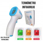 Termómetro Infrarrojo modelo white sin contacto digital